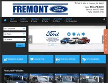 Tablet Screenshot of fremontford.net